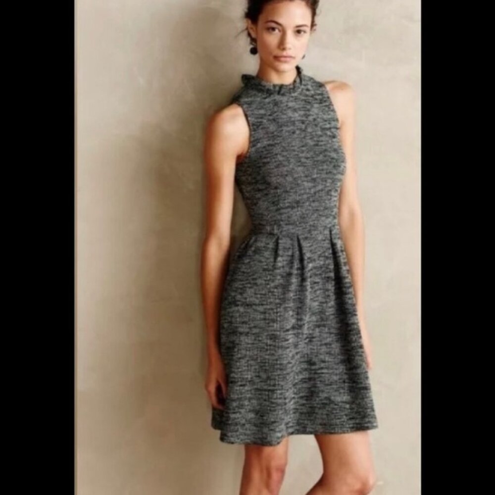 Anthropologie Ganni Pinnacle Textured Dress
